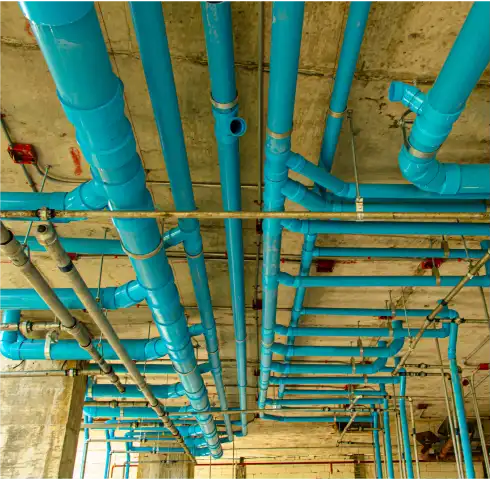 Completed plumbing project by S&B Maju Builder