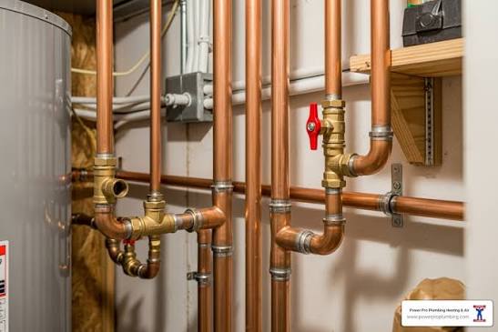 HDPE building pipe refurbishment work