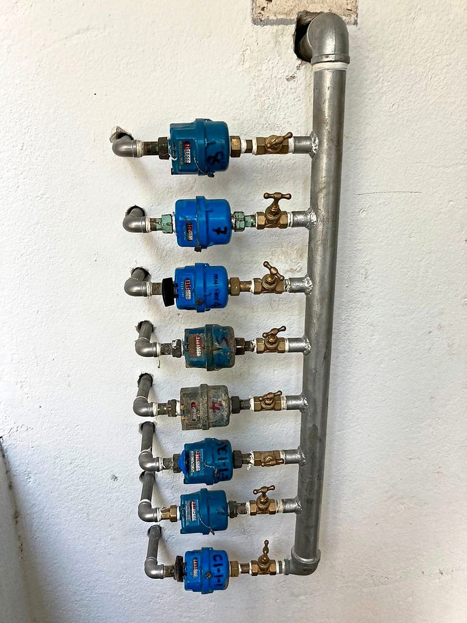 Water meter migration work